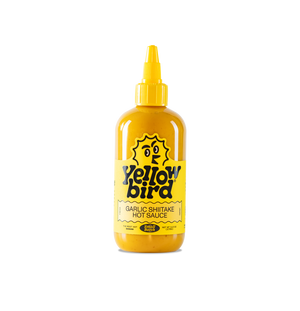 Yellowbird Small Batch Garlic Shiitake Hot Sauce 9.8 oz.