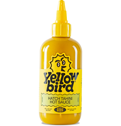 Yellowbird Hatch Tahini Small Batch Hot Sauce 9.8 oz. bottle