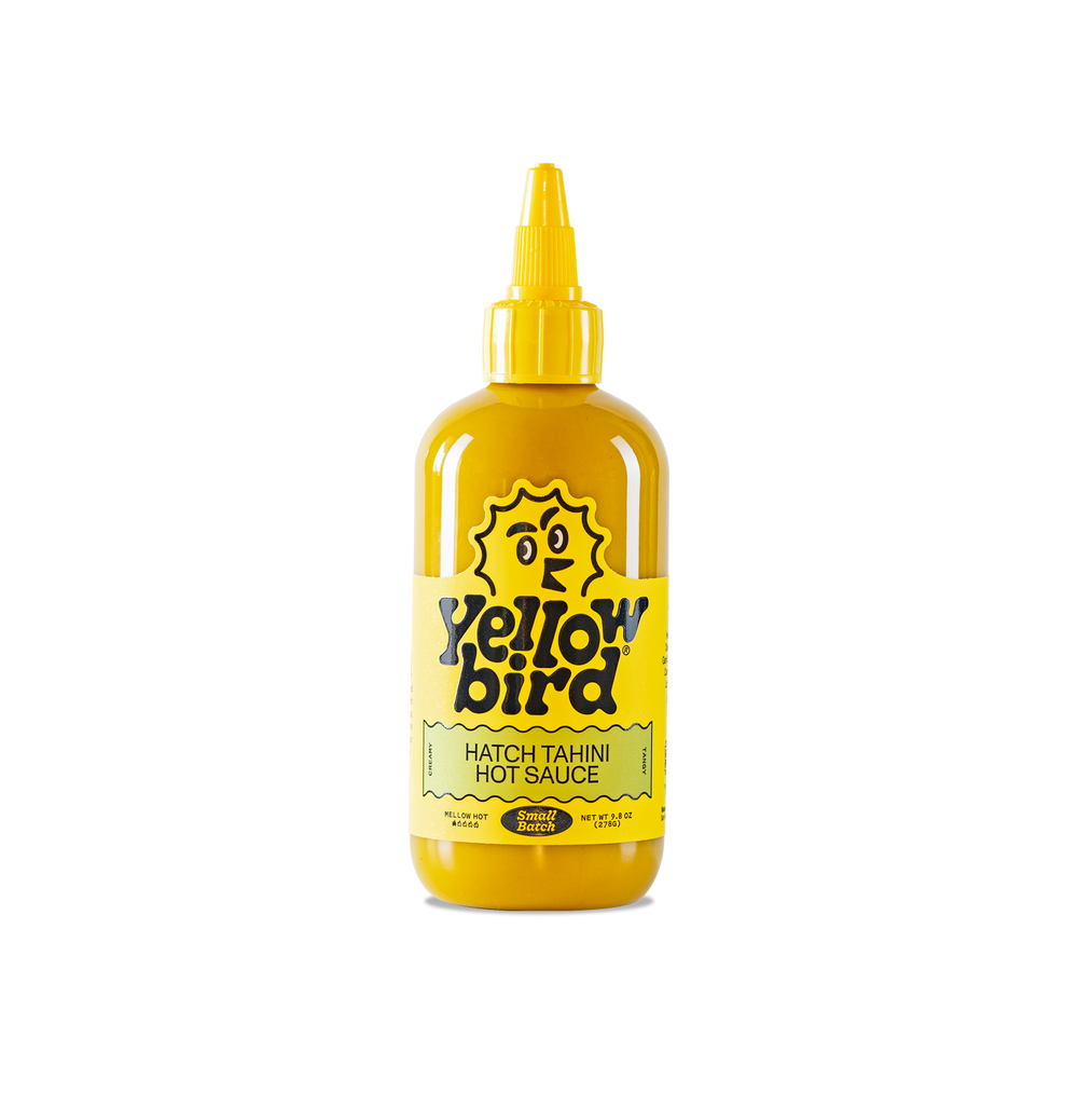 Yellowbird Hatch Tahini Small Batch Hot Sauce 9.8 oz. bottle