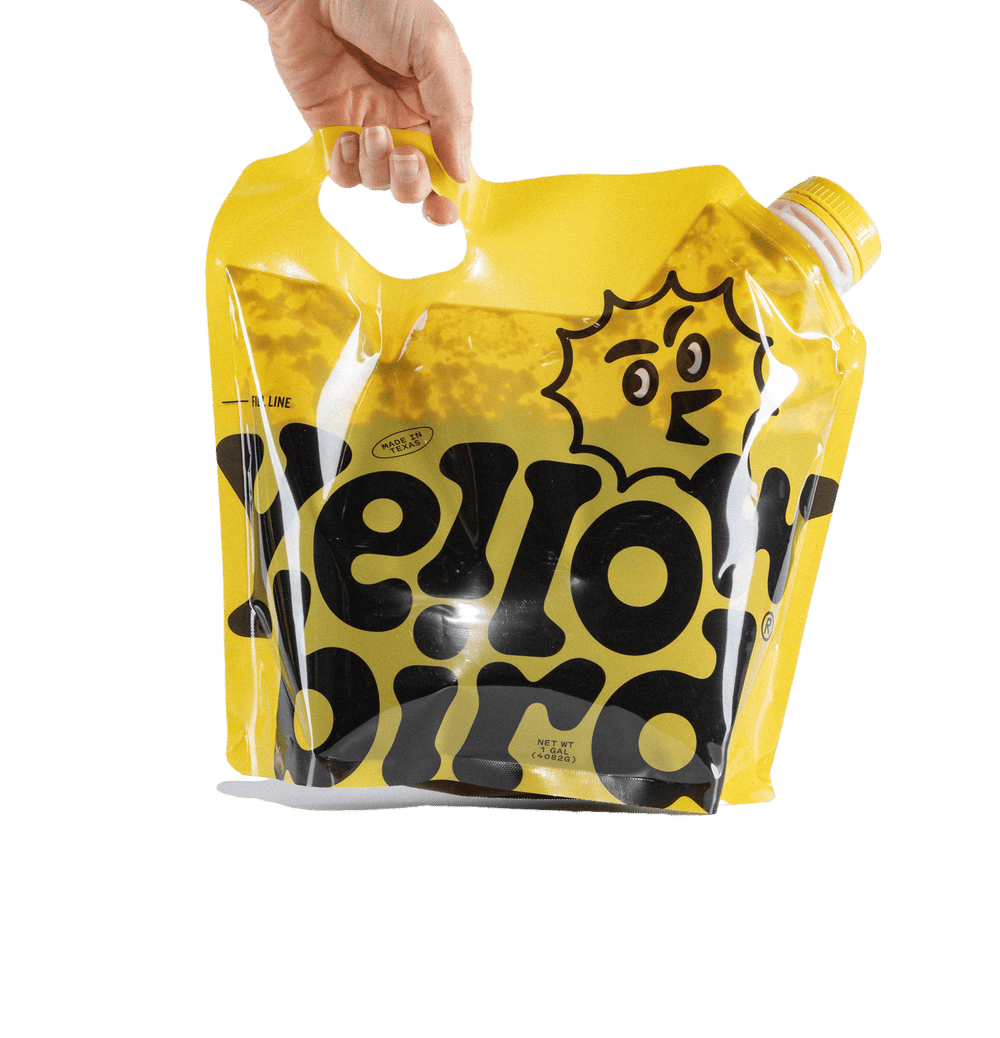 Yellowbird Classic Ghost Pepper Hot Sauce Gallon Flex Bag